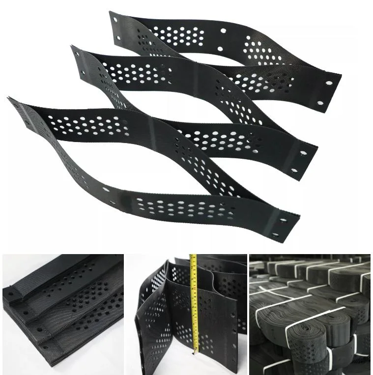 Honeycomb Geoweb HDPE Pea Gravel Stabilizer Grid Geocells สำหรับการควบคุมการกัดเซาะ 0