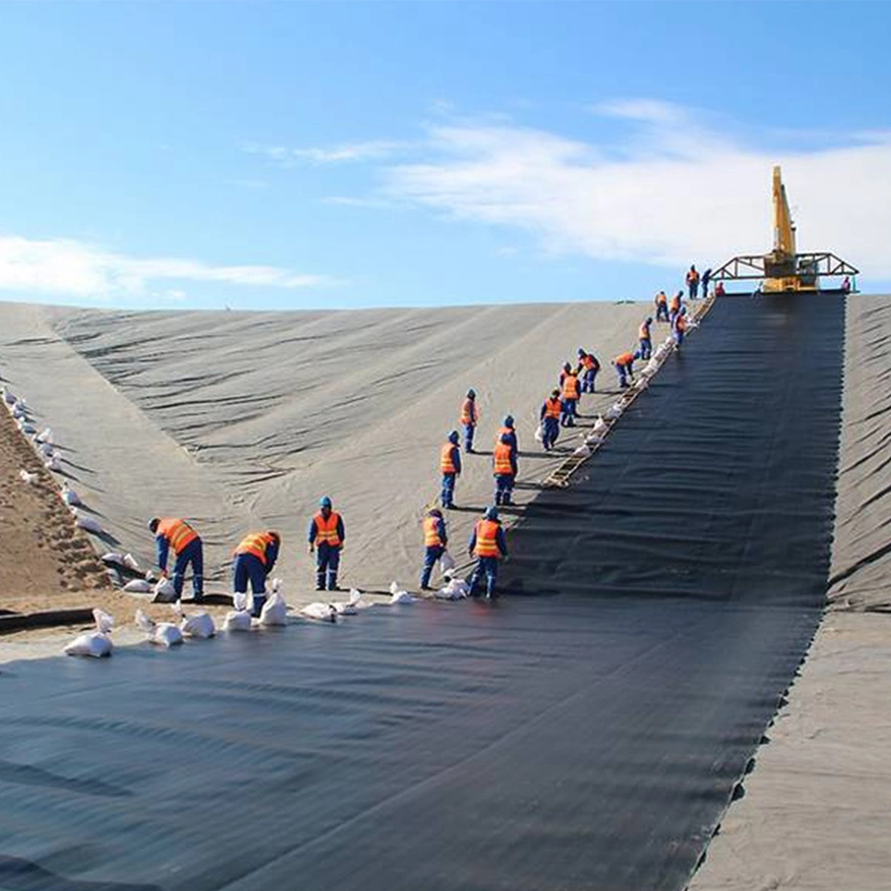 แผ่นรองพื้นบ่อ Geomembrane กันซึม 0.5-2 มม 7