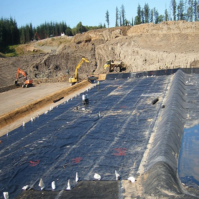 แผ่นรองพื้นบ่อ Geomembrane กันซึม 0.5-2 มม 9