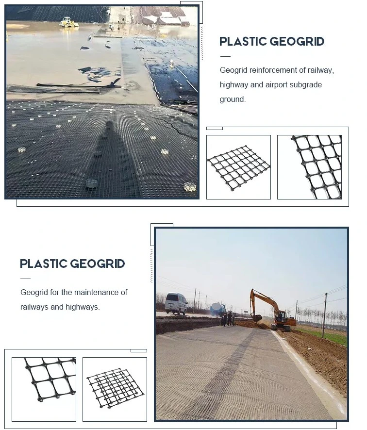 Geogrid โพลีเอสเตอร์ความแข็งแรงสูงสำหรับการเสริมแรงฐานเขื่อนและกำแพงลาดดิน 2