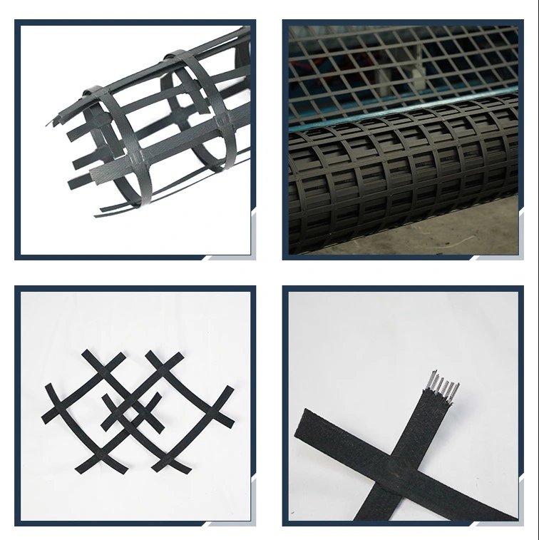 สแตนเลส พลาสติก Geogrid สําหรับ Stabilized ผิวหินหินและเครือข่ายการเสริม 1