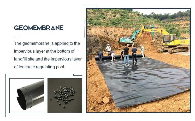 1.5mm HDPE Geomembrane สําหรับโครงการเก็บขยะในฟิลิปปินส์ 4