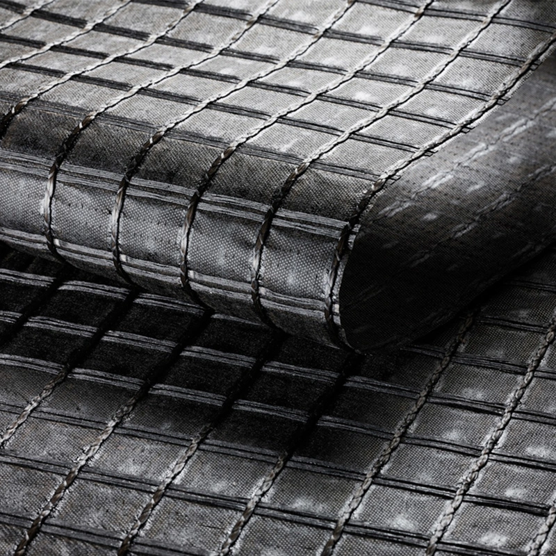 สายใยแก้ว Geogrid เสริมผสมผสาน ไม่เนื้อเยื่อ 0