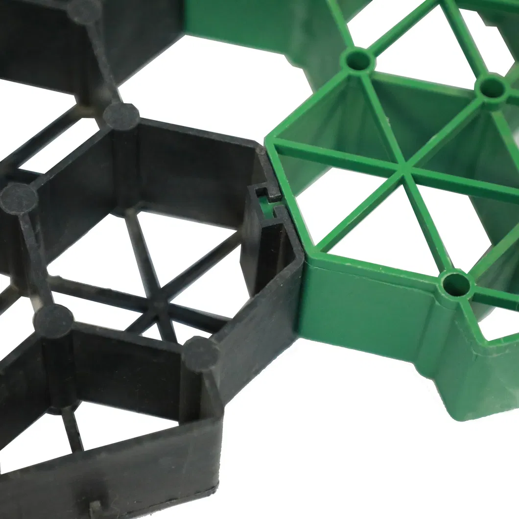 HDPE พลาสติก หน่วยรักษาความมั่นคงของหญ้า สําหรับที่จอดรถ 4