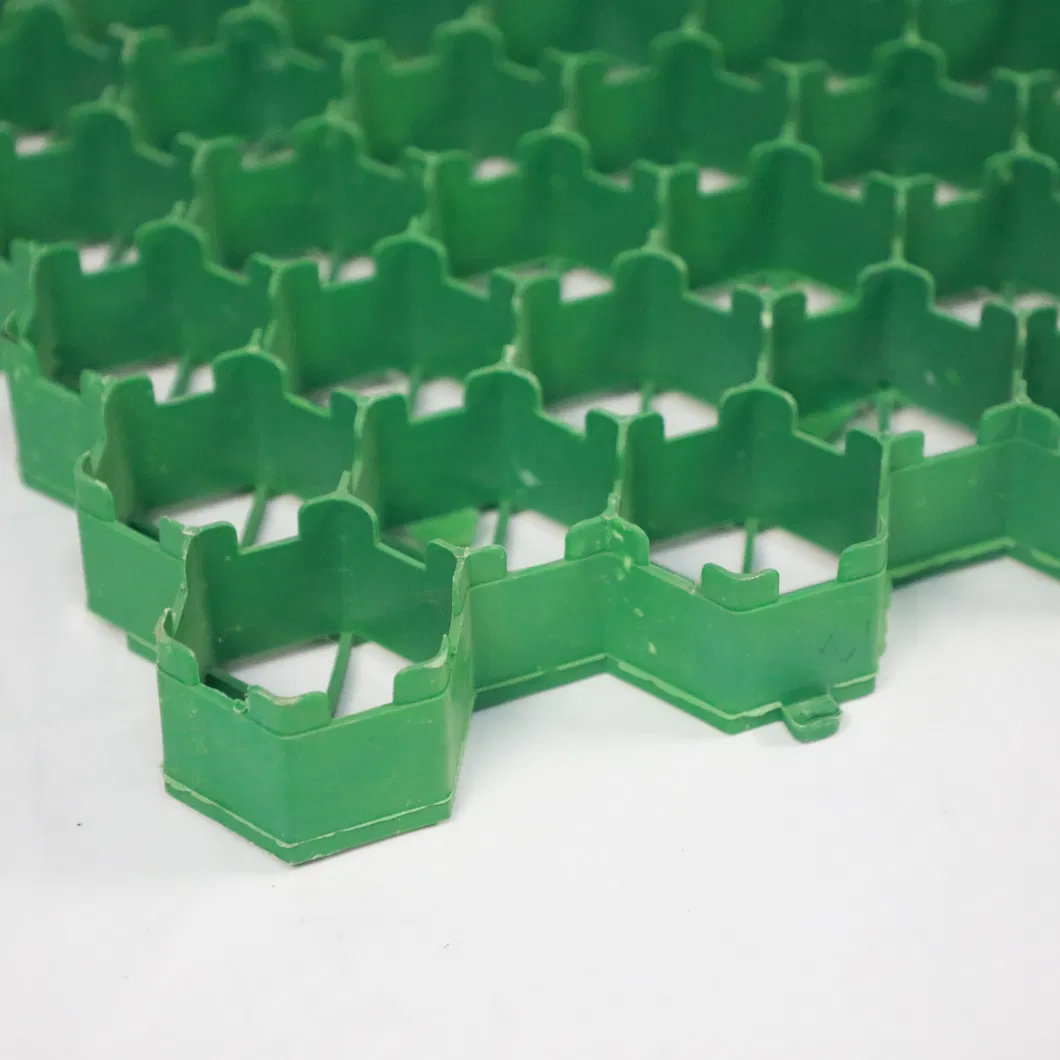 HDPE พลาสติก หน่วยรักษาความมั่นคงของหญ้า สําหรับที่จอดรถ 6