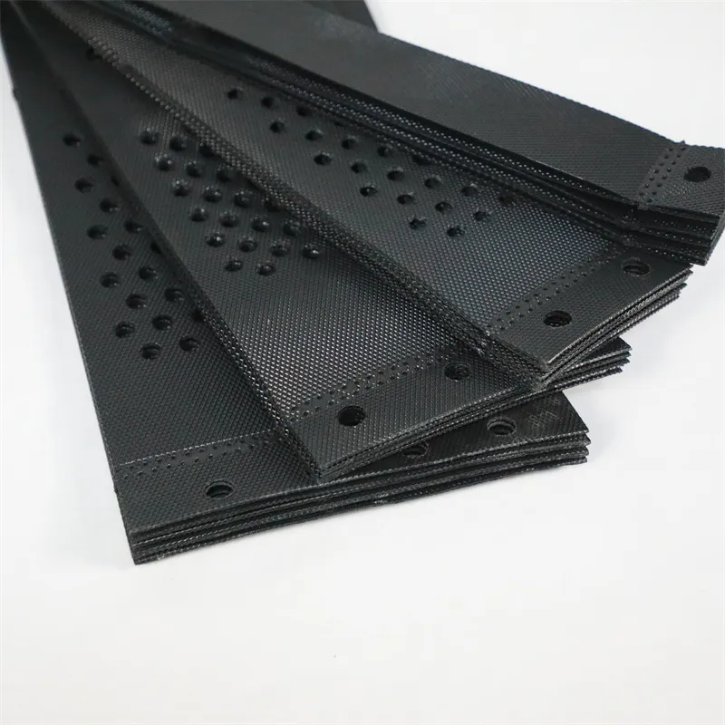 สายพานกระชับถนน HDPE สีดํา สายพานกระชับถนน 6