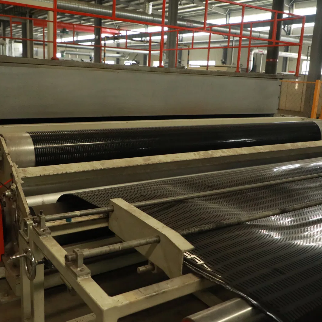 PP พลาสติก PE สายเดียว Polyester Geogrid Gravel Grid Stabilizer สําหรับการเสริมดิน 19