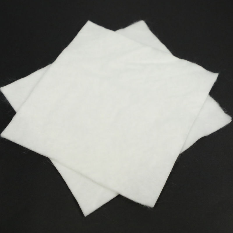 Geosynthetics PP Polypropylene Polyester filament spunbond Needle Punched Nonwoven Geotextile สำหรับโครงการฝังกลบถนน