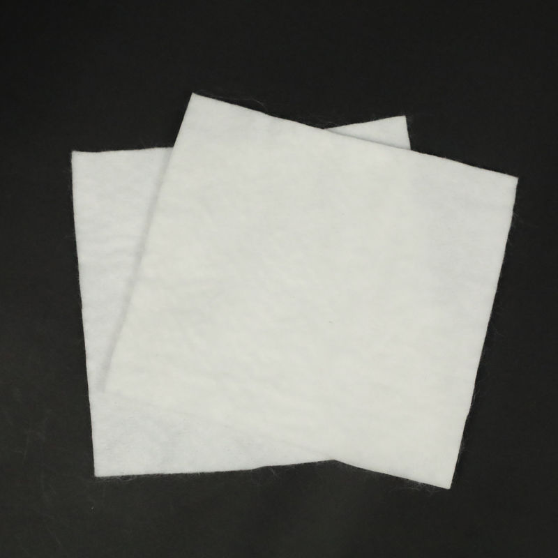 Geosynthetics PP Polypropylene Polyester filament spunbond Needle Punched Nonwoven Geotextile สำหรับโครงการฝังกลบถนน
