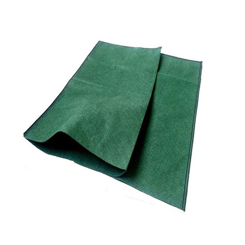 PP สีขาว Geotextile Geobag ถุงผ้าใยสังเคราะห์ไม่ทอ 100% สำหรับฝั่งแม่น้ำ