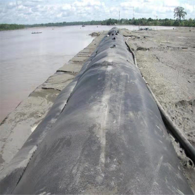 ถุงกรองตะกอนน้ำเสีย Geotube ISO9001 สำหรับมูลนิธิเขื่อน