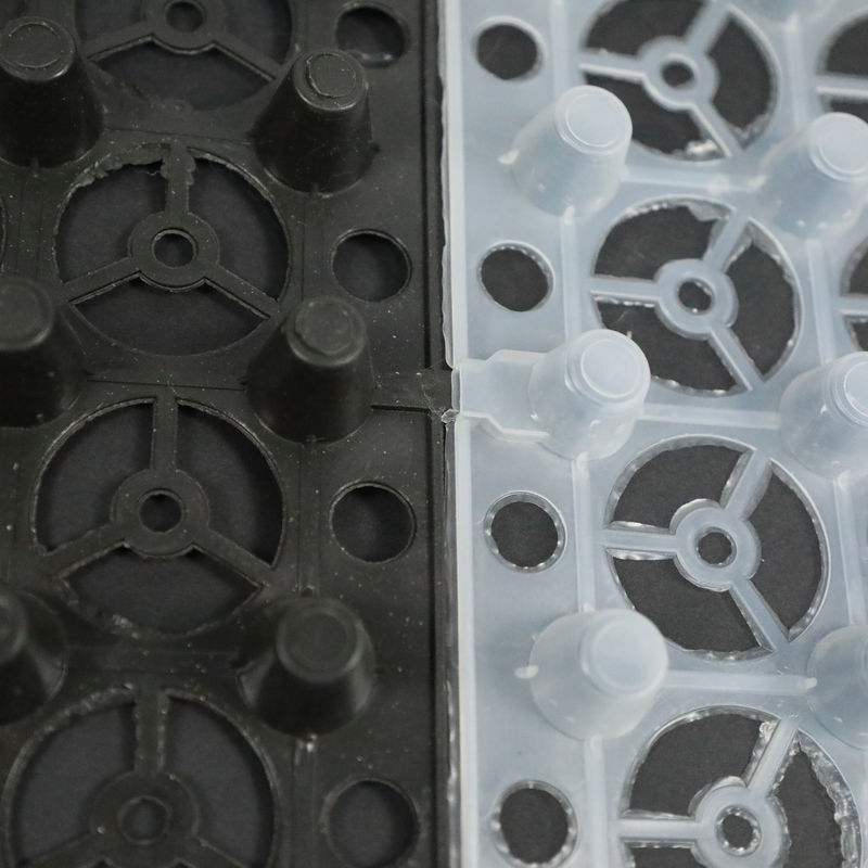 ที่เก็บน้ำ Dimpled Drainage Membrane Hdpe Drainage Board สำหรับอาคาร Waterproof Protect