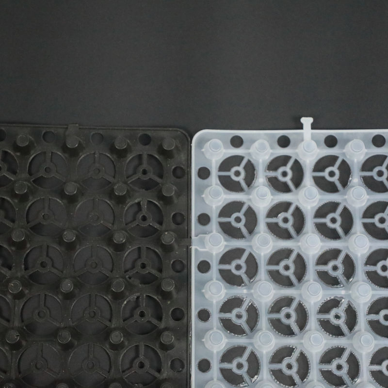 ที่เก็บน้ำ Dimpled Drainage Membrane Hdpe Drainage Board สำหรับอาคาร Waterproof Protect