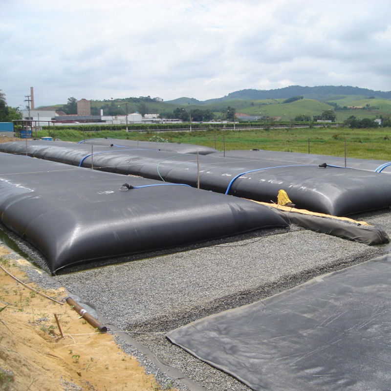 ถุงแยกน้ำ Geotextile Geotextile สีดำสำหรับตัวกรอง Dewatering ตะกอน