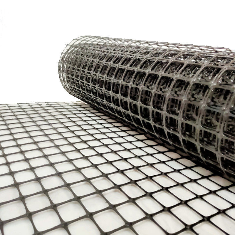 Geogrid โพลีเอสเตอร์ความแข็งแรงสูงสำหรับการเสริมแรงฐานเขื่อนและกำแพงลาดดิน