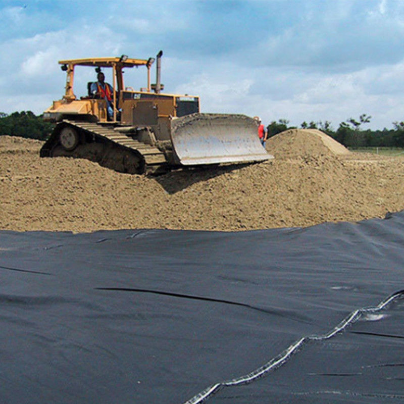 การทำให้เสถียร PP Geotextile Geogrid ผ้าทอสำหรับผลิตภัณฑ์เสริมแรงดิน
