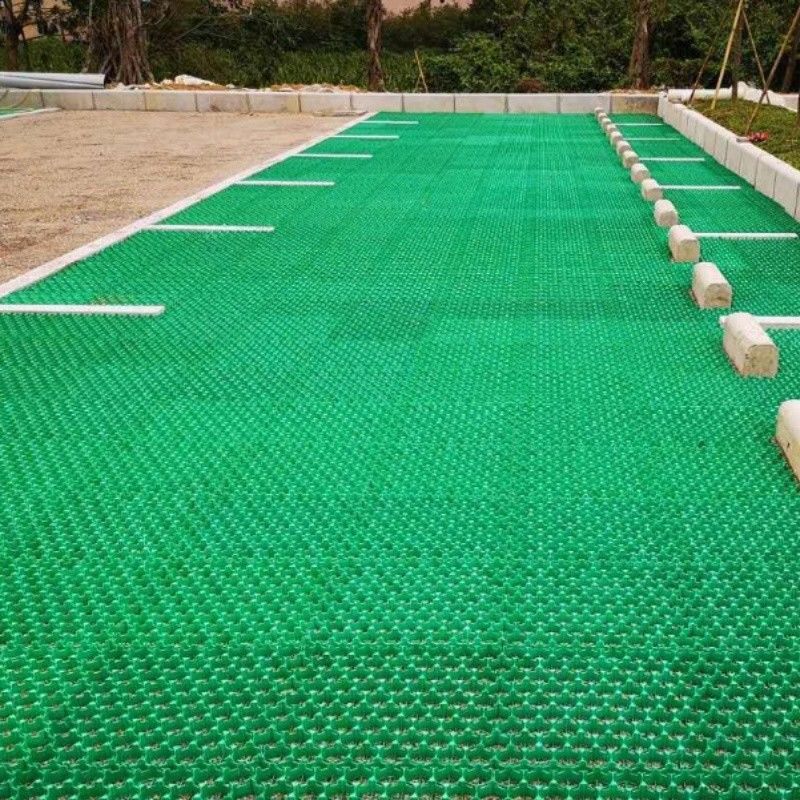 HDPE พลาสติก หน่วยรักษาความมั่นคงของหญ้า สําหรับที่จอดรถ