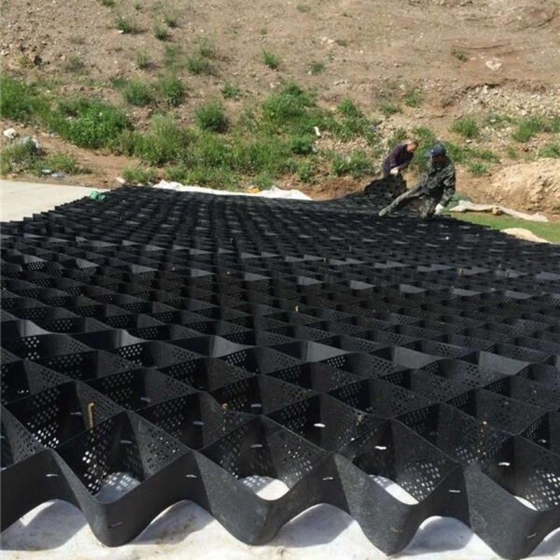 สายพานกระชับถนน HDPE สีดํา สายพานกระชับถนน