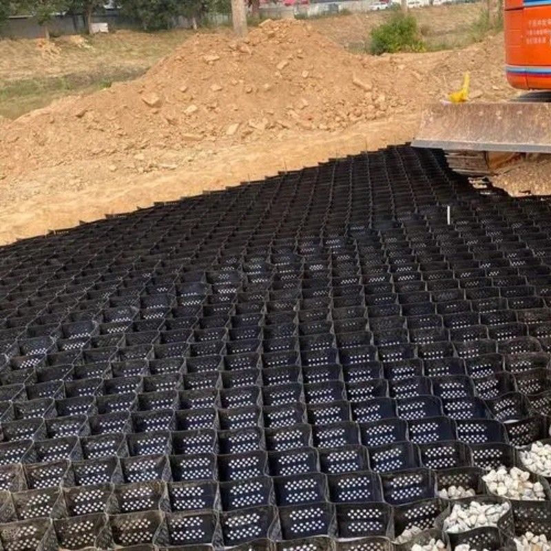 สายพานกระชับถนน HDPE สีดํา สายพานกระชับถนน
