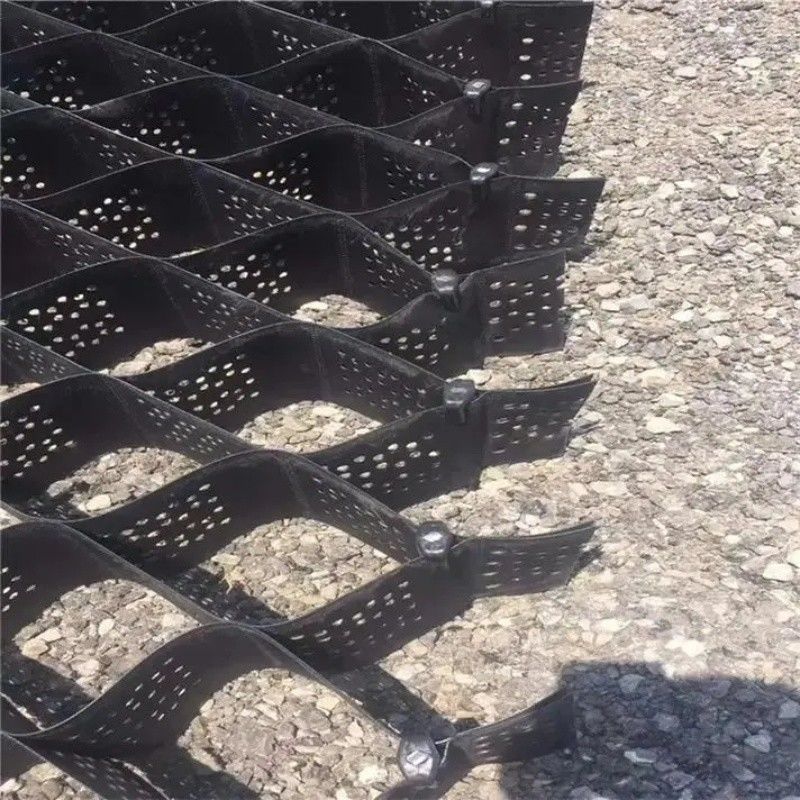 สายพานกระชับถนน HDPE สีดํา สายพานกระชับถนน