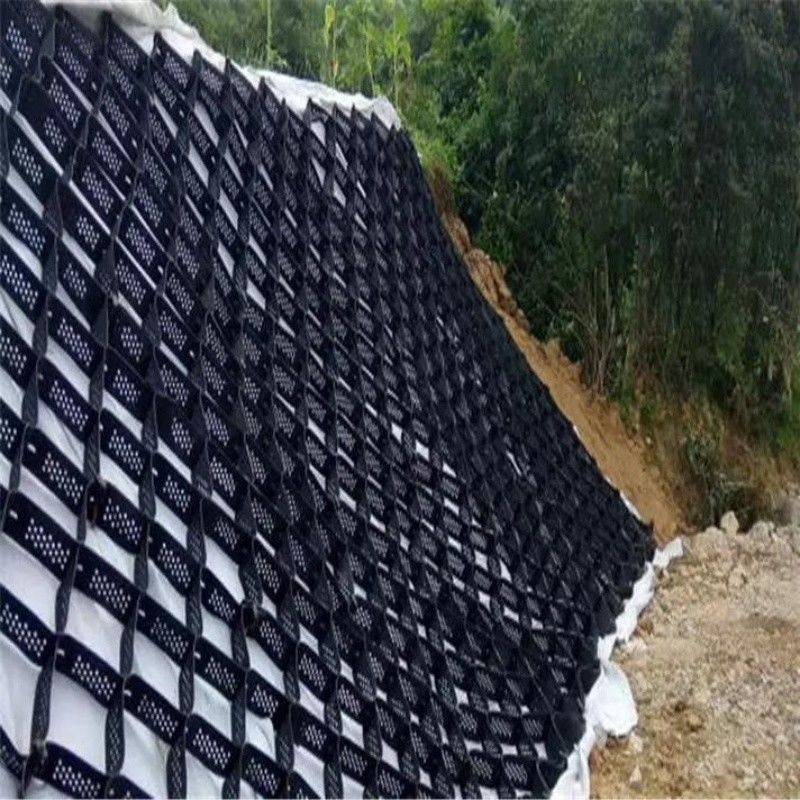 สายพานกระชับถนน HDPE สีดํา สายพานกระชับถนน