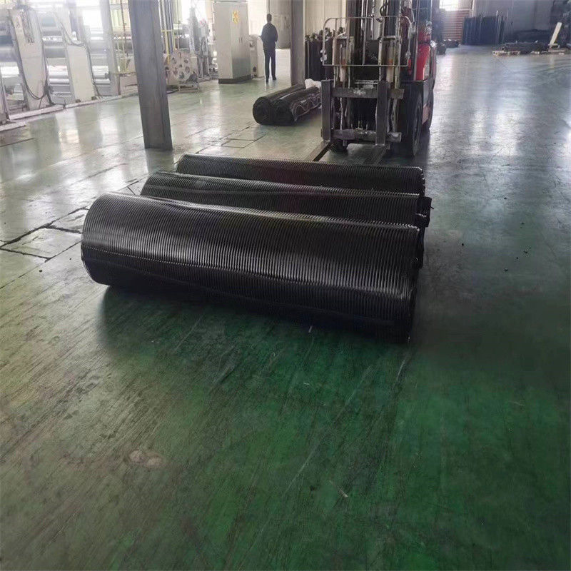 PP พลาสติก PE สายเดียว Polyester Geogrid Gravel Grid Stabilizer สําหรับการเสริมดิน