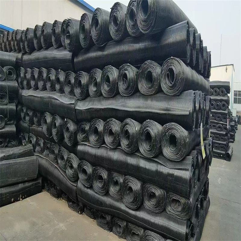 PP พลาสติก PE สายเดียว Polyester Geogrid Gravel Grid Stabilizer สําหรับการเสริมดิน