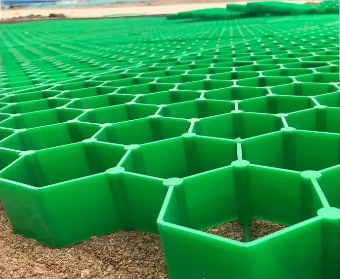 HDPE พลาสติก ช่องขั้วหญ้า