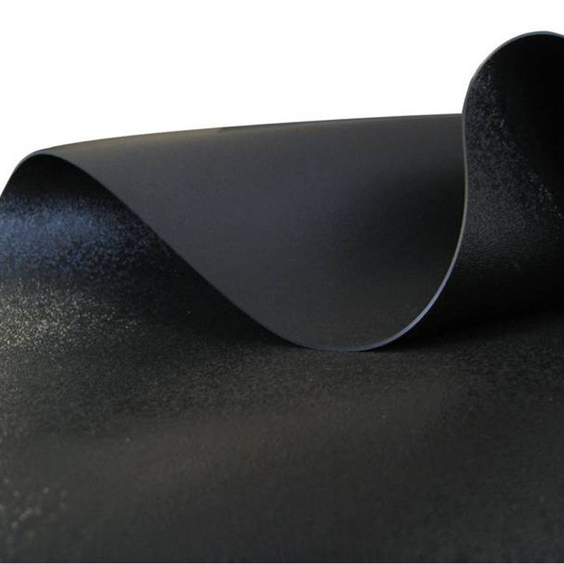 โพลีเอธิลีนความหนาแน่นสูง HDPE Geomembranes สีดํา UV-ทนทาน Liner โพลีเอธิลีนสระ Liner สําหรับการเก็บเก็บเก็บของฝังดิน ความหนา 1.5 มม