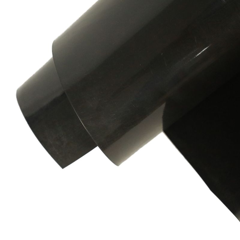 โพลีเอธิลีนความหนาแน่นสูง HDPE Geomembranes สีดํา UV-ทนทาน Liner โพลีเอธิลีนสระ Liner สําหรับการเก็บเก็บเก็บของฝังดิน ความหนา 1.5 มม