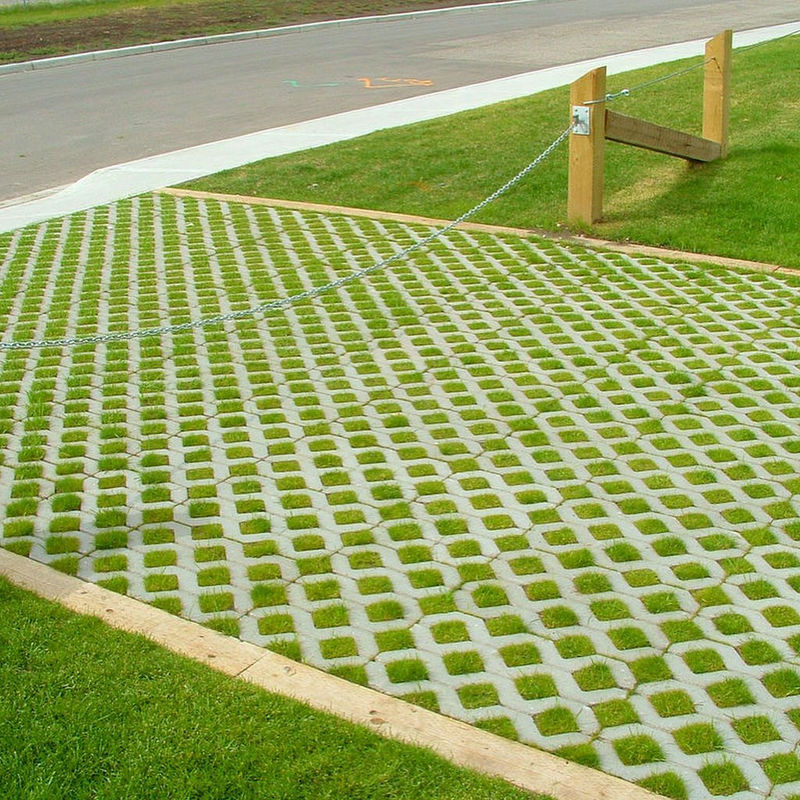 แผ่นปูพื้น HDPE พลาสติก ตารางหญ้า โพลีเอสเตอร์ Geogrid พลาสติกสำหรับลานจอดรถ ทางออกฉุกเฉิน ขายส่ง ภูมิทัศน์ Geocell พื้นดิน กริดลานกรวด