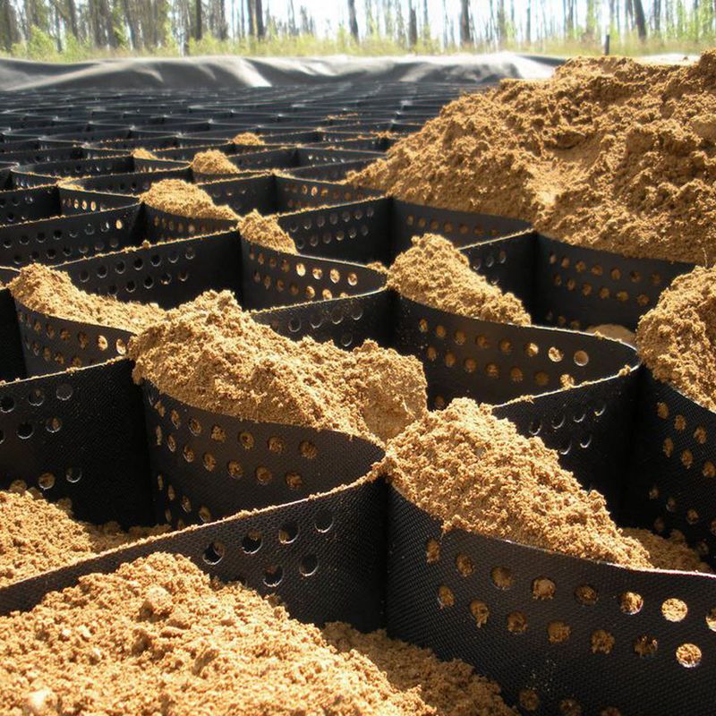 โพลีเอสเตอร์ความแข็งแรงสูง กล่องจีโอเอ็กซี่แบบเดียว สําหรับการเสริมท่อนดิน, การสนับสนุนจีโอเซลล์ และการใช้งานด้านวิศวกรรมโยธาต่างๆ ทนทาน, น่าเชื่อถือ และ Avai