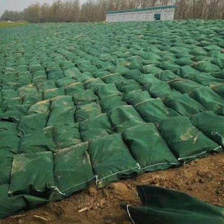 พรีเมียมสิ่งแวดล้อม Geotextile Geobag PP Pet ไม่เนื้อเยื่อ Geotextile เนื้อเยื่อสีขาว Geotextile Geobag