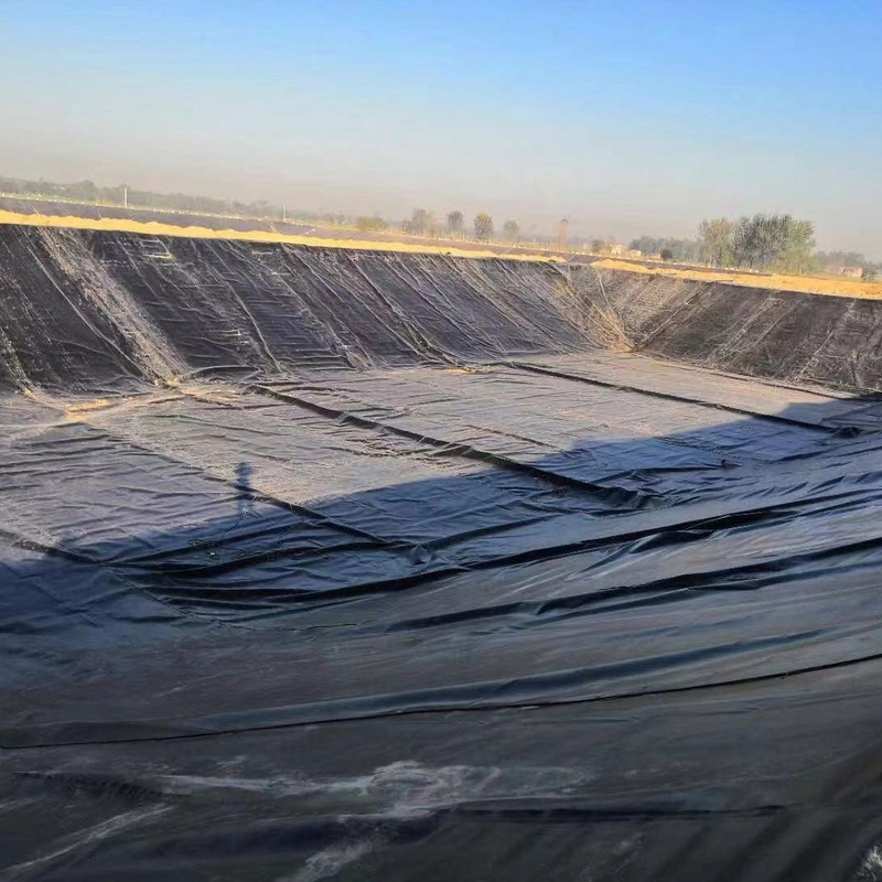 HDPE Geomembrane Liner สําหรับการปลูกปลาในปลา, ฟาร์มปลา, สระ, เขื่อน, สระ, และการใช้งานในการเก็บน้ํา