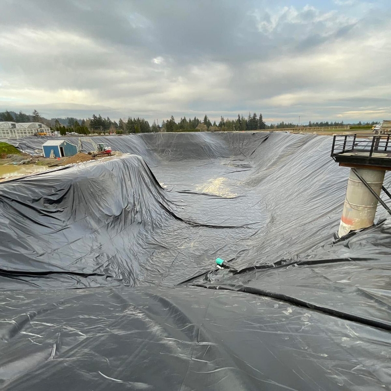 โพลีเอธิลีนกลางแจ้งฟาร์มปลา ผนังกีโอเพลส ผนังสระ HDPE ผนังสระขนาดใหญ่ ผนังสระกันน้ํา ผนังสระ