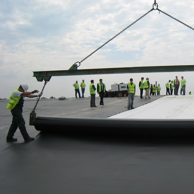 โพลีเอธิลีนกลางแจ้งฟาร์มปลา ผนังกีโอเพลส ผนังสระ HDPE ผนังสระขนาดใหญ่ ผนังสระกันน้ํา ผนังสระ