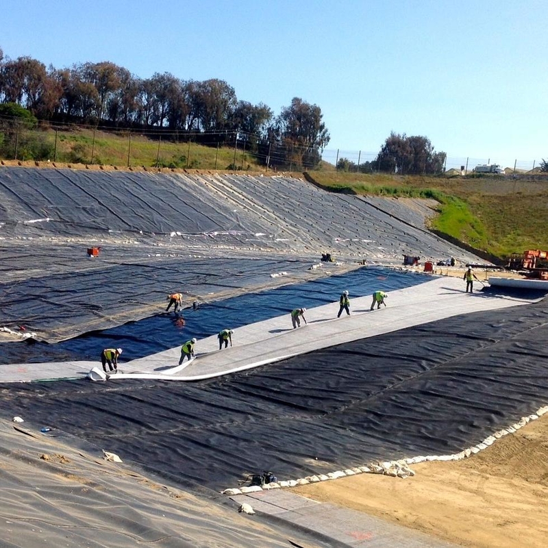 โพลีเอธิลีนกลางแจ้งฟาร์มปลา ผนังกีโอเพลส ผนังสระ HDPE ผนังสระขนาดใหญ่ ผนังสระกันน้ํา ผนังสระ