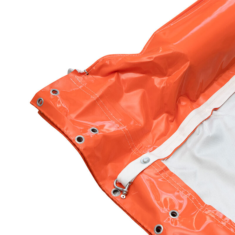 ผ้าม่านน้ําลอย ป้องกันมลพิษน้ํา น้ํามันบูม PVC ผ่านน้ํา